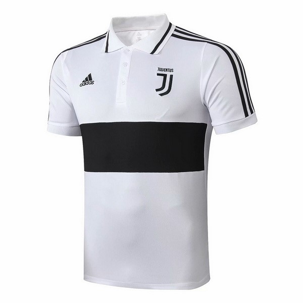 Polo Juventus 2019-20 Blanco Negro